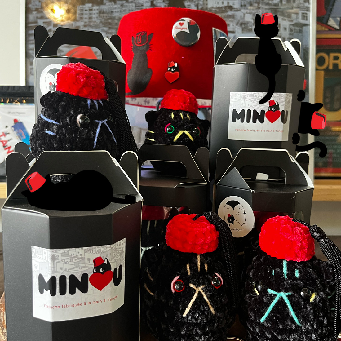 Cadeaux et souvenirs de Tanger en boutique
