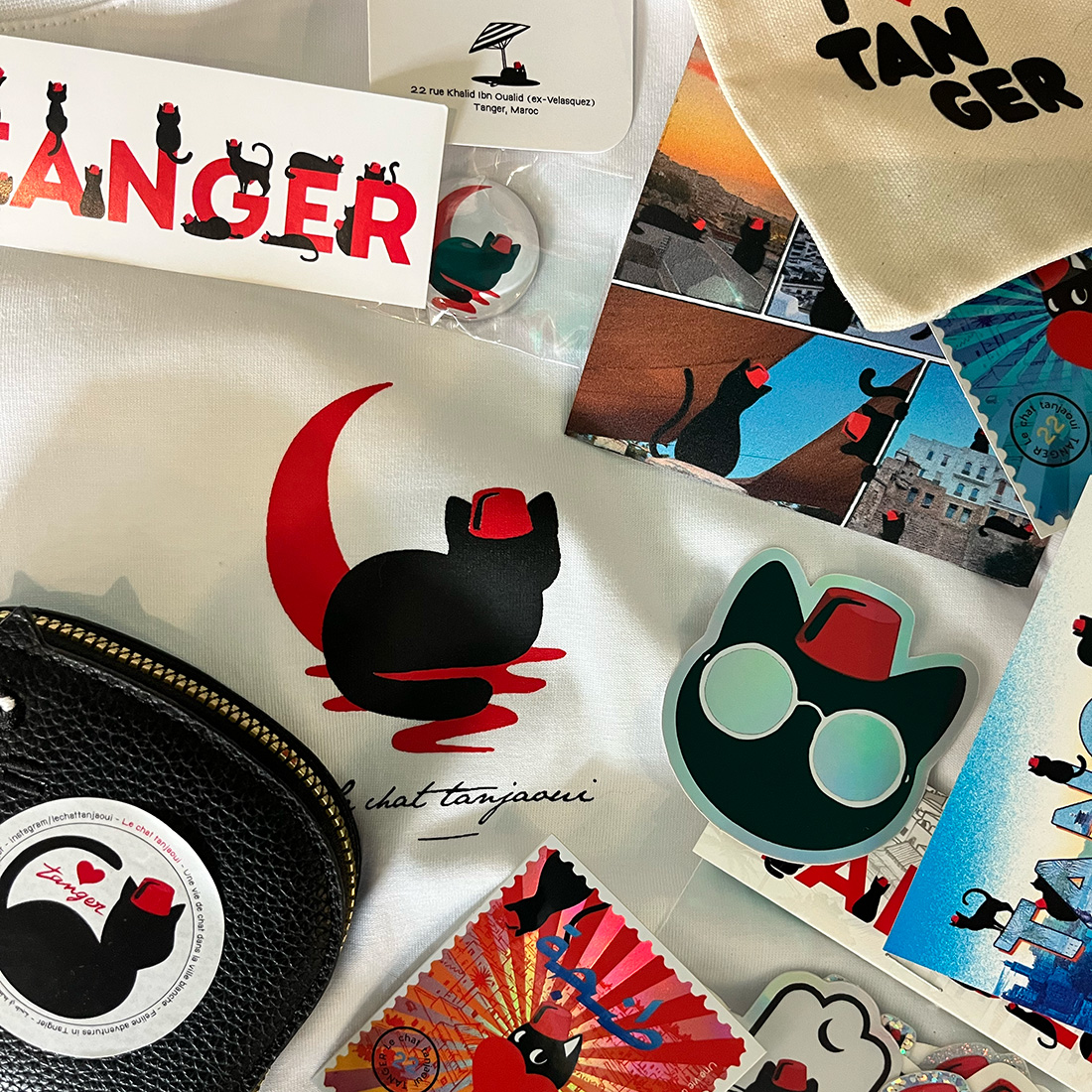 Souvenirs de Tanger en boutique - collection Minou